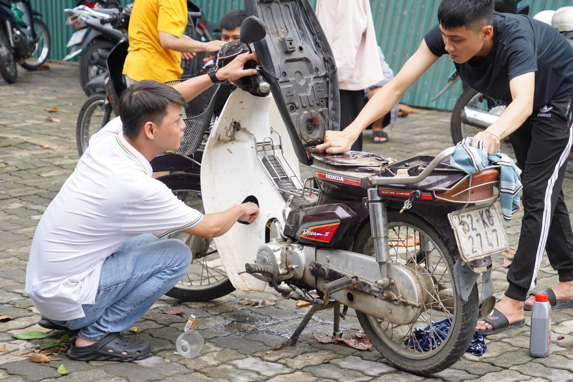 Dịch vụ bảo dưỡng xe máy lưu động giúp xe được chăm sóc cẩn thận