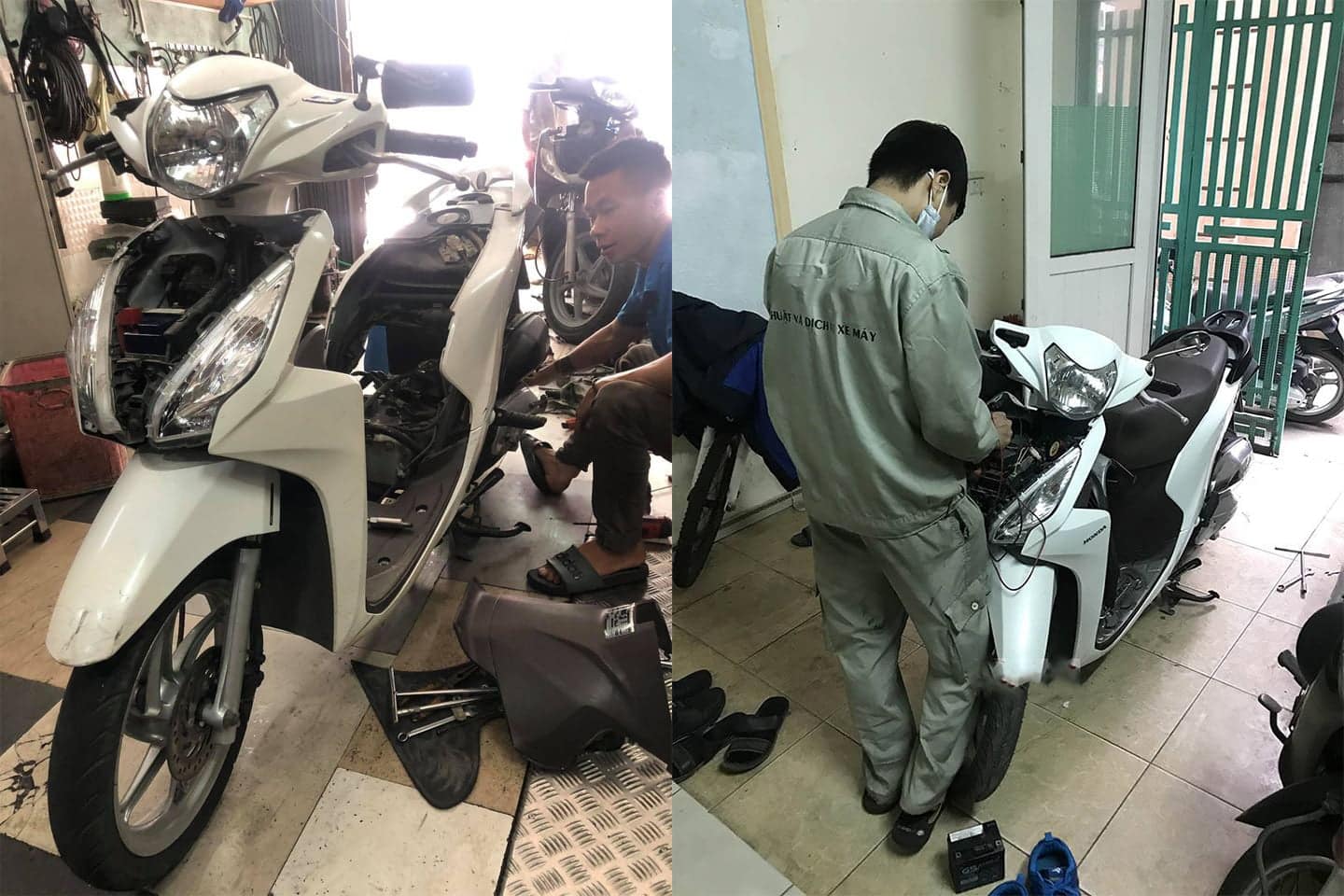 Sửa chữa xe máy đèn không sáng tại quận Bình Thạnh TPHCM hãy liên hệ ngay với Thành Liêm Motor